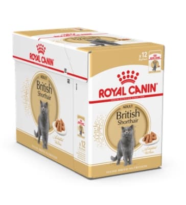 Влажное питание для кошек британцев Royal Canin British Shorthair Adult в соусе 