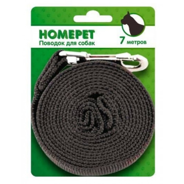 Поводок брезентовый HOMEPET