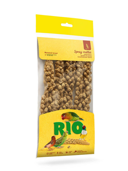 Питание для птиц Сенегальское просо в колосьях "RIO"