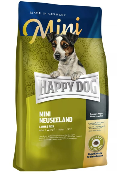 Каталог Сухой корм для собак HAPPY DOG Supreme Mini Neuseeland для собак