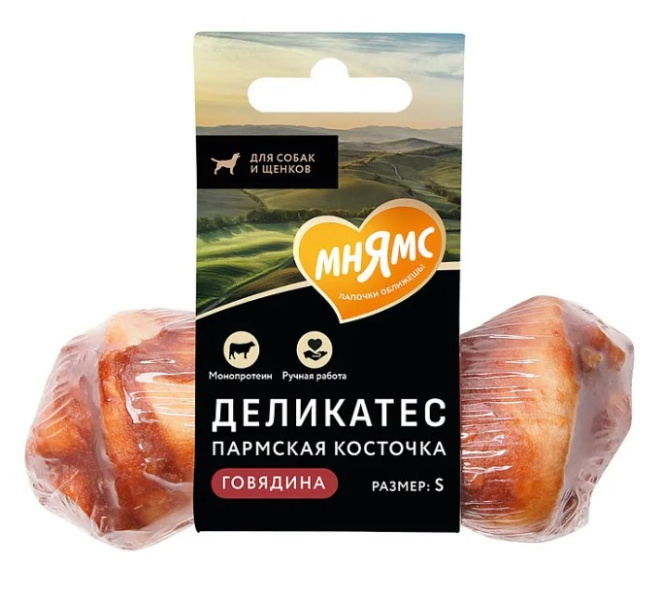 Лакомство Мнямс Пармская косточка для собак