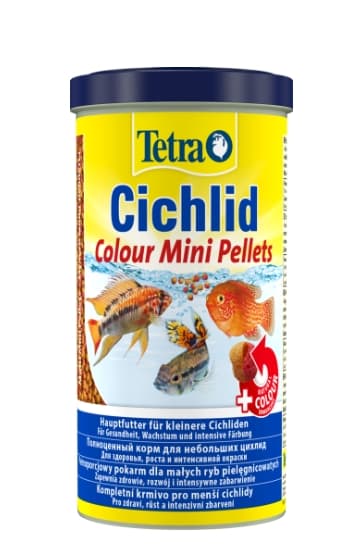 Корм для аквариумных рыбок Tetra Cichlid Colour Mini