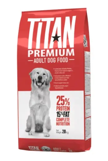 Каталог Сухой корм для собак TITAN PREMIUM Adult Dog Food для собак