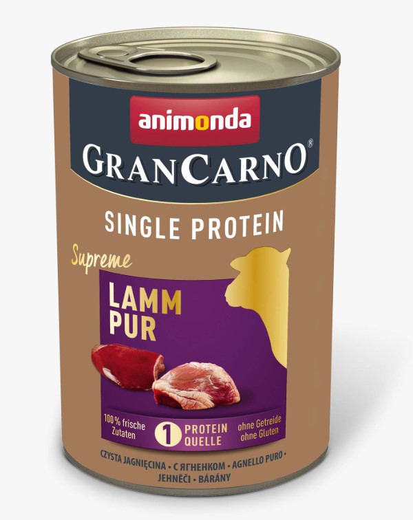 Консервы для собак Animonda GranCarno Single Protein (монопротеин, ягненок)