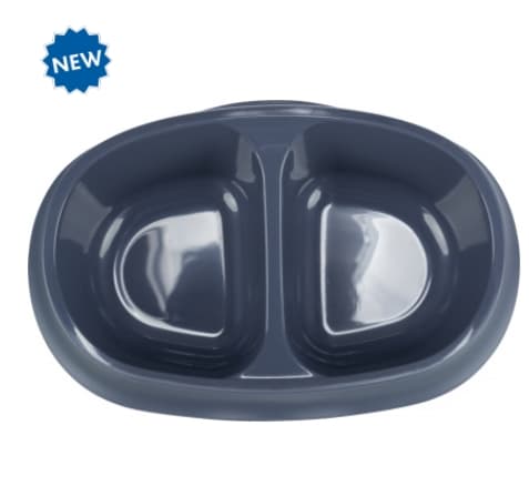 Миска двойная для собак 2х0.25 л "TRIXIE" (24966)