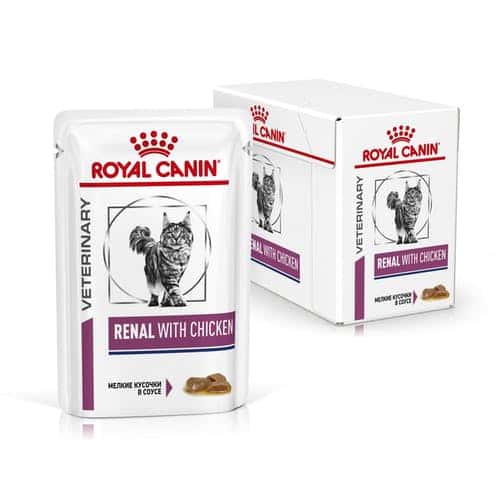 Еда для кота Влажный корм для кошек Royal Canin Renal CHICKEN (курица)