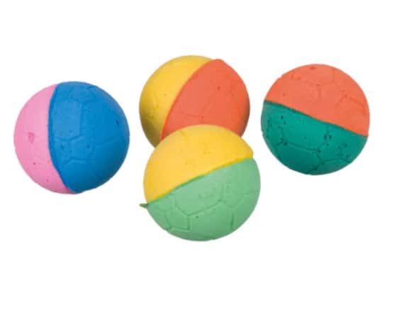 Игрушка для кошки "TRIXIE" "Sponge balls" диам. 4.3 см*4 шт (41100)