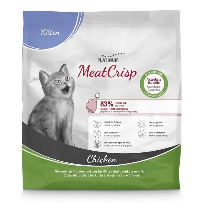 Рацион для котят Platinum MeatCrisp Kitten (курица)