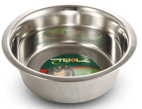 Миска металлическая TRIOL