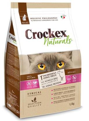 Сухой корм для кошек Crockex Natural Adult Cat (ягненок, рис)