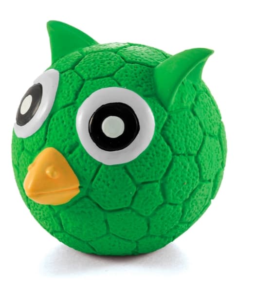 Игрушка для собак из латекса TRIOL "Совенок-мяч"
