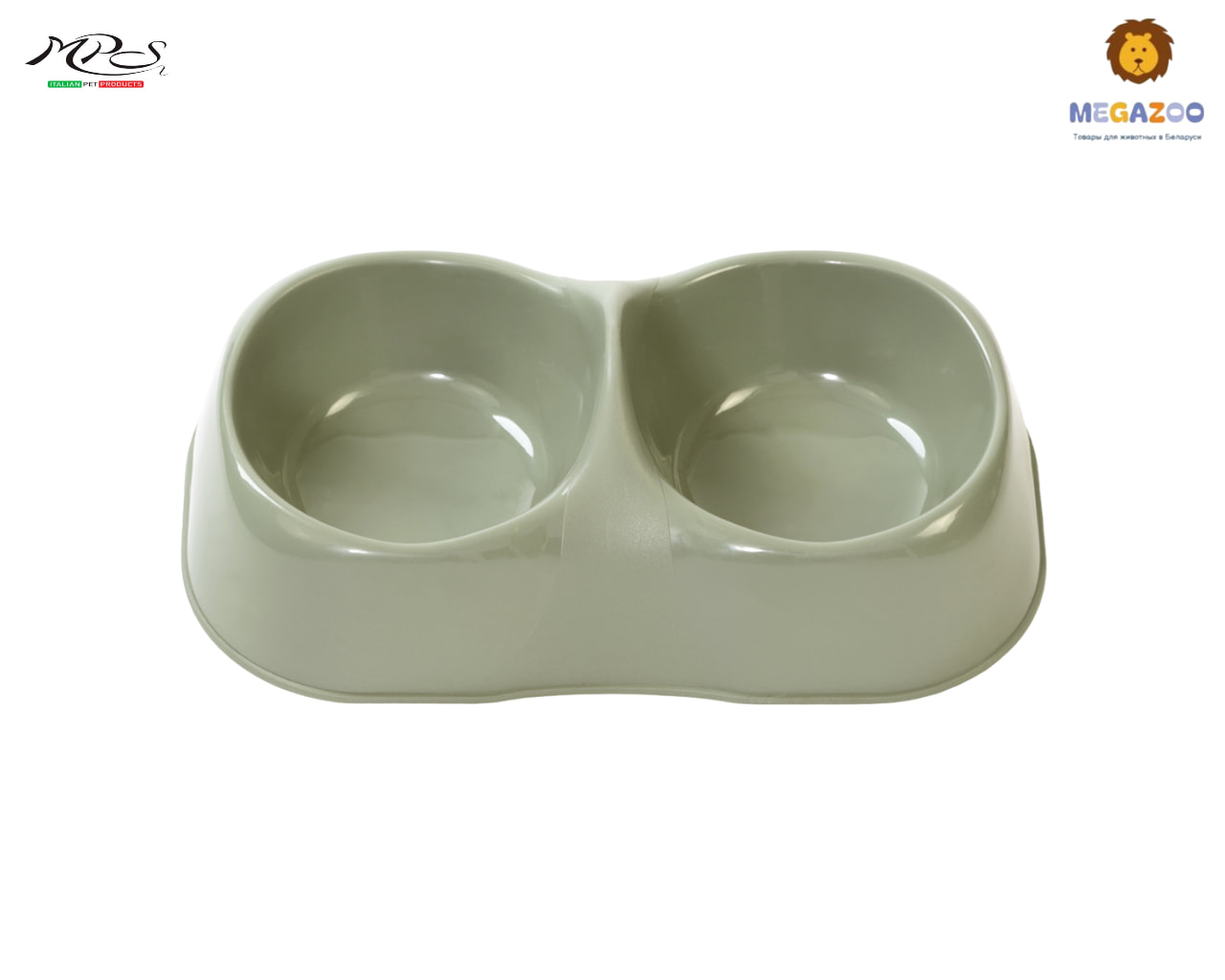 Двойная пластиковая миска для животных MAYA double