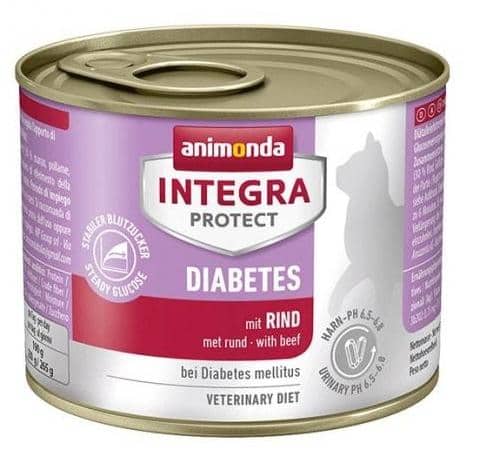 Пресервы для кошек с диабетом Animonda INTEGRA Protect (говядина) 