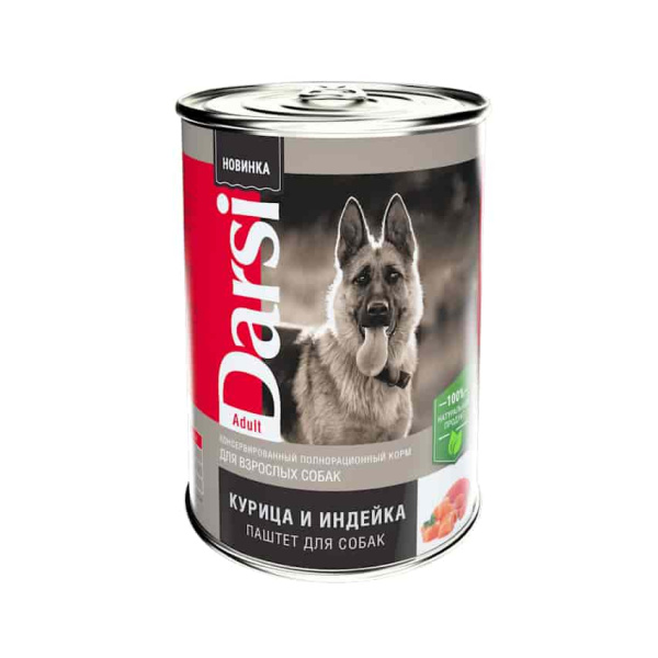 Пресервы для собак Консервы для собак Darsi (курица, индейка)