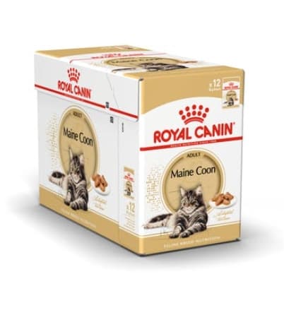 Консервированный корм для кошек Royal Canin Maine Coon Adult в соусе