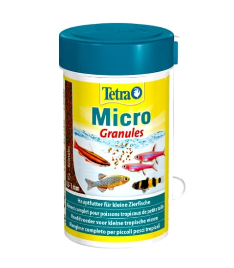 Корм для аквариумных декоративных рыб Tetra Micro Granules