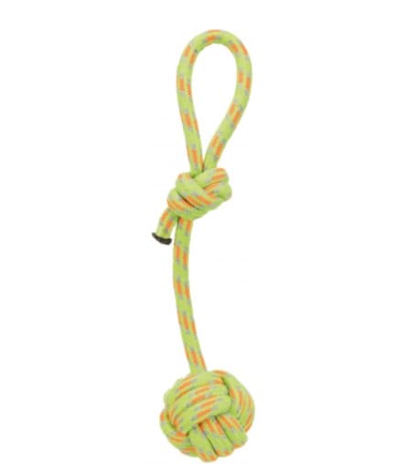 Игрушка для собак "TRIXIE" веревка с мячиком,  д-р 7*37 см (35694)