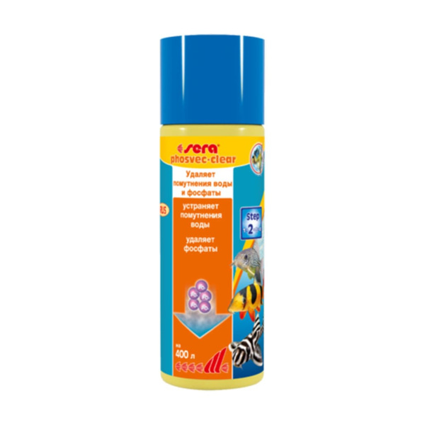 Кондиционер для прозрачной воды SERA "Phosvec-Clear" 100 мл (3390)