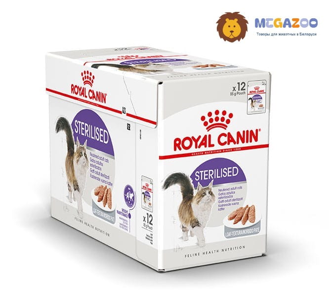 Влажная еда для стерилизованных кошек Royal Canin STERILIZED 